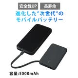 リン酸鉄 モバイルバッテリー 5000mAh | REAL STYLE | 詳細画像4