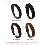 カチューシャ レディース 三つ編み風 | REAL STYLE | 詳細画像2 
