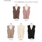 ベスト ノーカラー レディース | REAL STYLE | 詳細画像2 