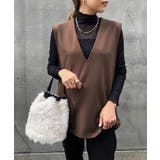 ベスト ノーカラー レディース | REAL STYLE | 詳細画像5 
