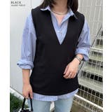 ベスト ノーカラー レディース | REAL STYLE | 詳細画像6 