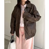 フェイクレザージャケット レディース ブルゾン | REAL STYLE | 詳細画像3 