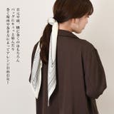 スカーフ 大判 シルクタッチ | REAL STYLE | 詳細画像8 