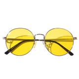 イエロー | UV400カラーレンズサングラス レディース 伊達眼鏡 | REAL STYLE