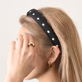 ブラック | カチューシャ ヘアバンド 太め | REAL STYLE