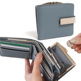 ブルー | 二つ折り財布 レディース ウォレット | REAL STYLE