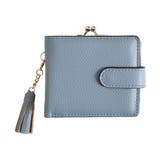 ブルー | 財布 レディース 二つ折り | REAL STYLE