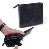 ネイビー | 二つ折り 財布 メンズ | REAL STYLE