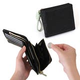 ブラック | 二つ折り財布 レディース 使いやすい | REAL STYLE