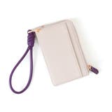 ベージュ×パープル | フラグメントケース レディース l字 | REAL STYLE