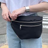 ブラック(金具シルバー) | ボディバッグ レディース メンズ | REAL STYLE