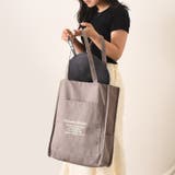 グレー | トートバッグ うちわが入る 大容量 | REAL STYLE