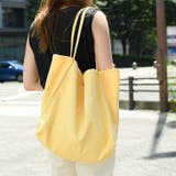 イエロー | DELIGHTプリントビッグキャンバストートバッグ 大きめ 大きい | REAL STYLE