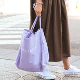 ラベンダー | DELIGHTプリントビッグキャンバストートバッグ 大きめ 大きい | REAL STYLE