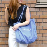 ブルー | DELIGHTプリントビッグキャンバストートバッグ 大きめ 大きい | REAL STYLE