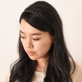 ブラック | 三つ編み カチューシャ レディース | REAL STYLE