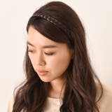 ブラウン | 三つ編み カチューシャ レディース | REAL STYLE