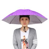 水滴パープル | 傘 両手が使える アンブレラ | REAL STYLE