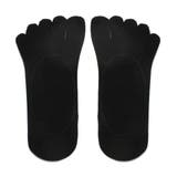 ブラック | 5本指ソックス 五本指靴下 フットカバー | REAL STYLE