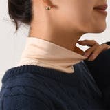 ベージュ | 付け襟 つけ襟 タートル | REAL STYLE