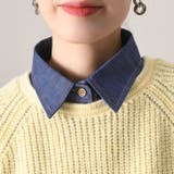 ブルー | 付け襟 つけ襟 レディース | REAL STYLE