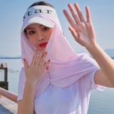 ピンク | フェイスカバー UVカット UPF50+ | REAL STYLE