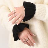 ブラック | つけ袖 レディース 手首 | REAL STYLE