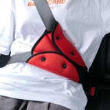 レッド | シートベルトカバー パッド クッション | REAL STYLE