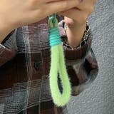 ミント | ハンドストラップ キーホルダー スマホ | REAL STYLE