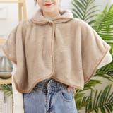 ベージュ | 肩当て あったか ルームウェア | REAL STYLE