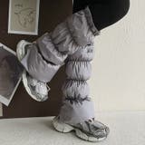 グレー(ロング) | レッグウォーマー レッグカバー レディース | REAL STYLE