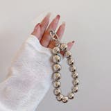 シルバー | ハンドストラップ スマホ iPhone | REAL STYLE