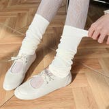 ホワイト | レッグウォーマー ルーズソックス 靴下 | REAL STYLE