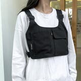 ブラック | ベスト ボディバッグ チェストバッグ | REAL STYLE