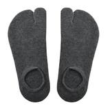 チャコール | 足袋ソックス メンズ 2足セット | REAL STYLE