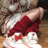 ワインレッド | レッグウォーマー レディース ロング | REAL STYLE