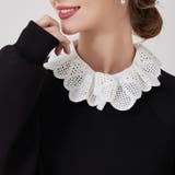 ホワイト | つけ襟 レース レディース | REAL STYLE