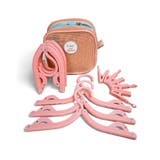 ピンク | 折りたたみハンガー 折り畳みハンガー 携帯 | REAL STYLE