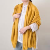 イエロー | ストール 大判 薄手 | REAL STYLE