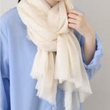 アイボリー | ストール 大判 薄手 | REAL STYLE