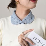 ブルーグレー | つけ襟 レース レディース | REAL STYLE