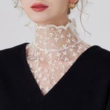 アイボリー | つけ襟 レース レディース | REAL STYLE