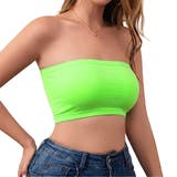 ライトグリーン | チューブトップ レディース カップなし | REAL STYLE