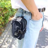 ネイビー | 多機能ベルトポーチ スマホショルダー スマホポーチ | REAL STYLE