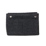 チャコール | バッグインバッグ フェルト インナーバッグ | REAL STYLE