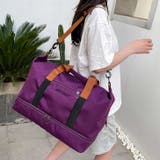 パープル | ボストンバッグ 旅行 かわいい | REAL STYLE