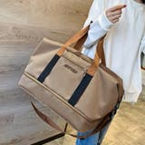 ベージュ | ボストンバッグ 旅行 かわいい | REAL STYLE