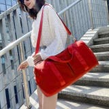 レッド | ボストンバッグ 旅行 かわいい | REAL STYLE