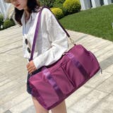 パープル | ボストンバッグ 旅行 かわいい | REAL STYLE