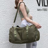 カーキグリーン | ボストンバッグ 旅行 かわいい | REAL STYLE